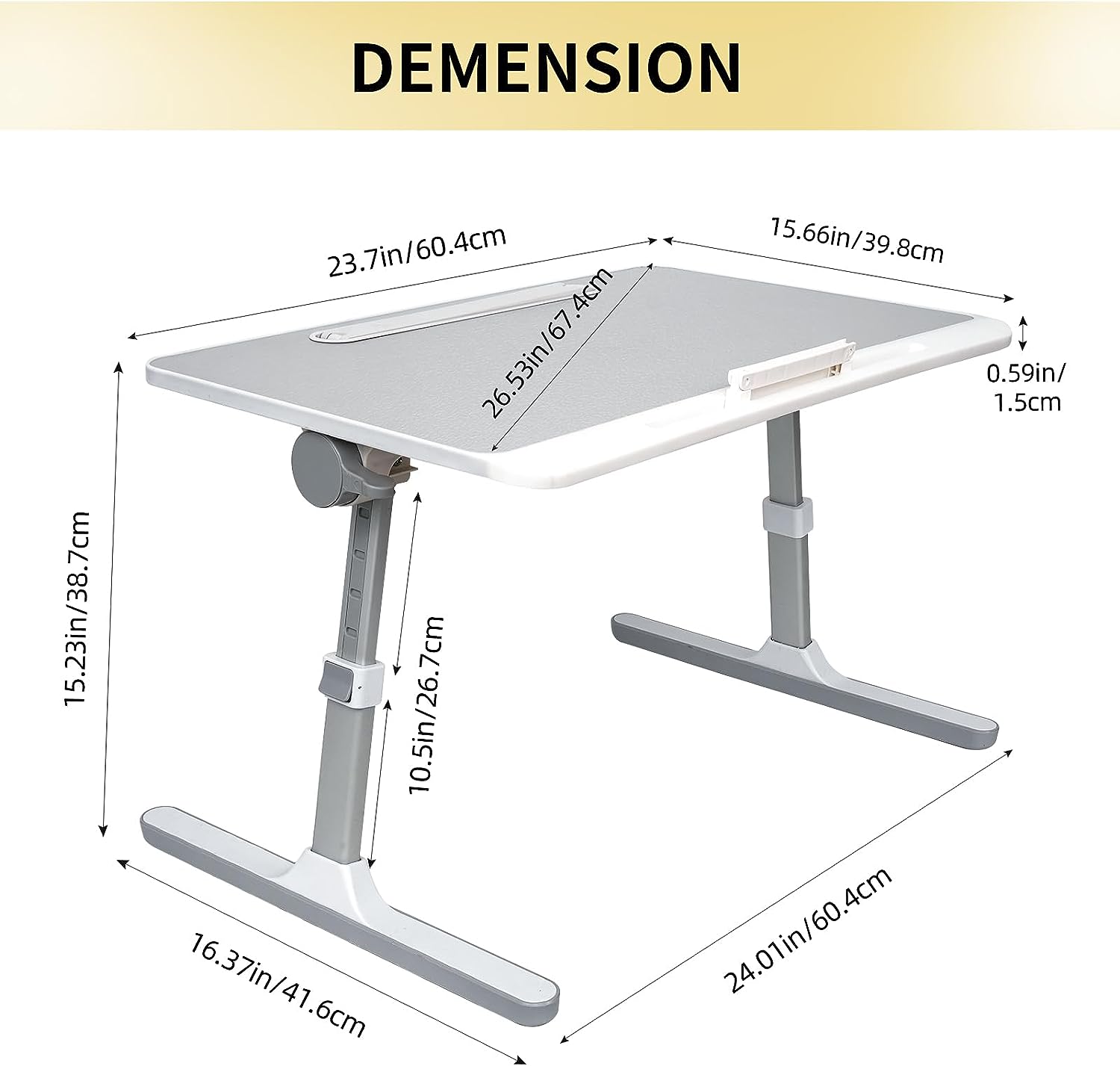 Lap Desk with LED Light