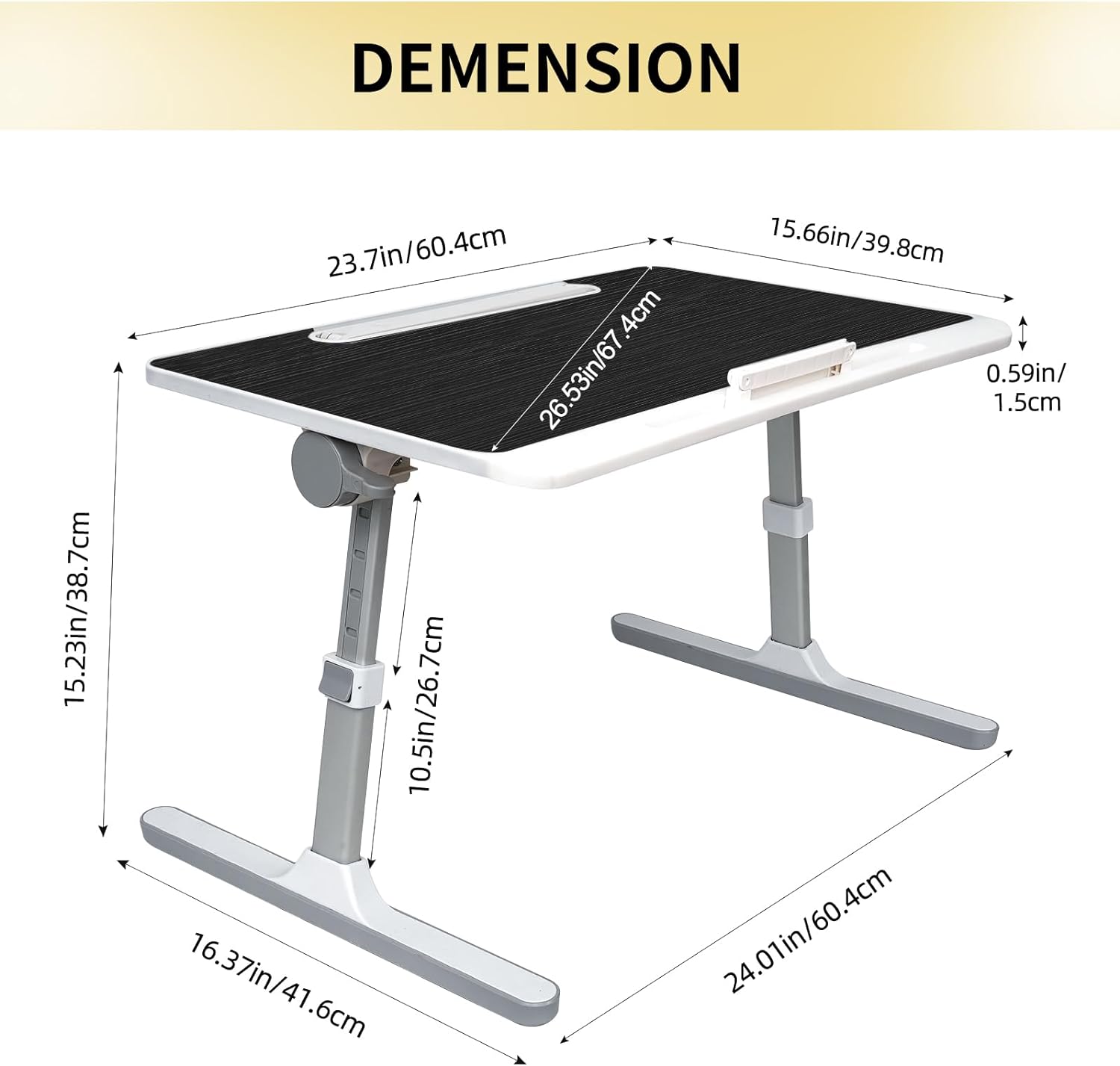Lap Desk with LED Light